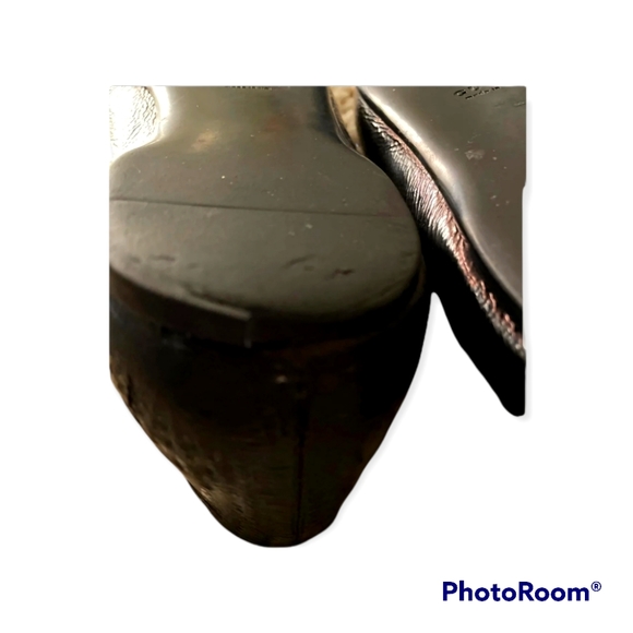 Gucci Black Patent Leather GG Ballerina 317039 - Picture 6 of 7